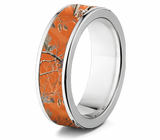 Realtree Orange Camo Ring - 7mm 