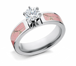 Realtree AP Pink Engagement Ring - 1 CT 