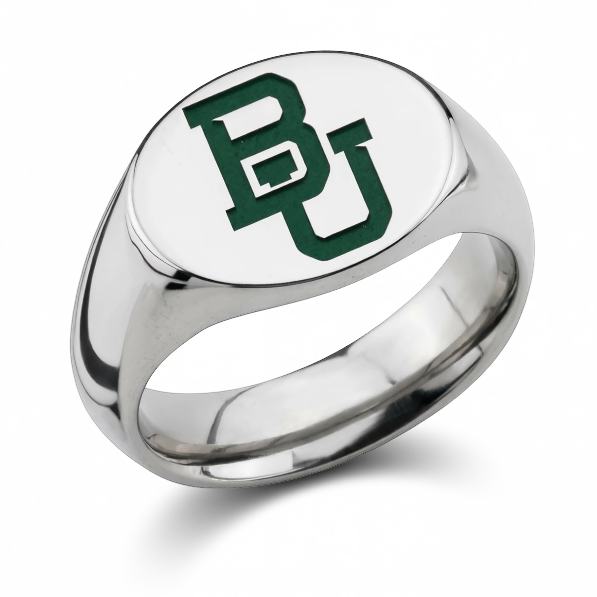 Baylor University Ring – Signature Signet in Alternative Metals