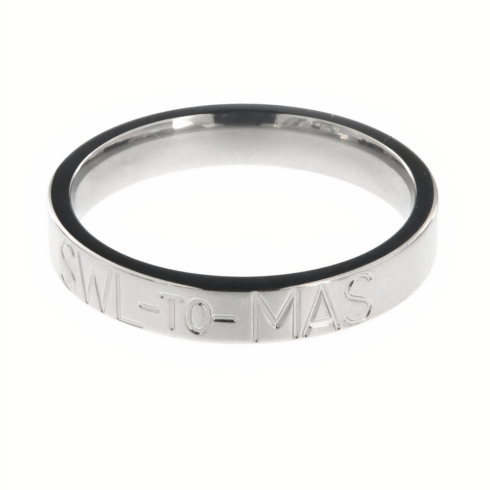 Slim 4MM Duck Band - Customize with Initials OR Date 
