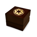 Star Wars Sith Imperial Star Symbol Wood Ring Box 