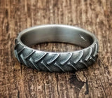 Tractor Tread Ring - 6mm - Camo Ever After