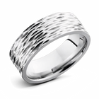 Tree Bark Ring - 8mm Cobalt Chrome 