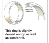 Tungsten Ring with Antler & Whiskey Barrel Strip 
