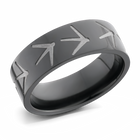 Turkey Track Ring Zirconium