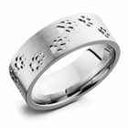 Wolf Tracks Ring - Cobalt 8mm - Camo Ever After