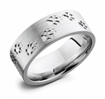 Wolf Tracks Ring - Cobalt 8mm - Camo Ever After