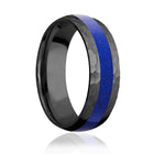 Lapis Lazuli Ring in Zirconium 