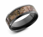 King's Mountain Camo Ring - Zirconium 8mm 