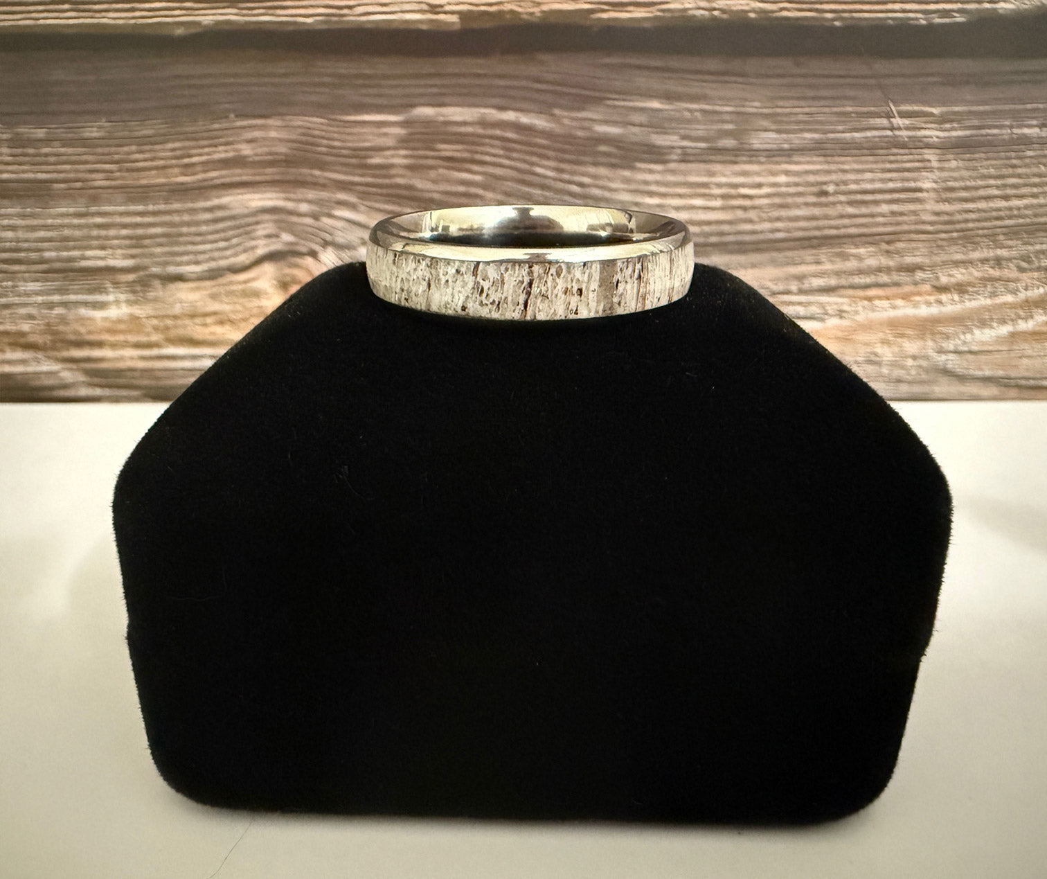 Antler Ring 6mm - SIZE 13.5 