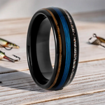 Antler, Fishing Line and Wood Ring
