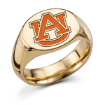 auburn signet medium yellow gold