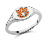 Auburn Ring – Small Signet in Alternative Metals