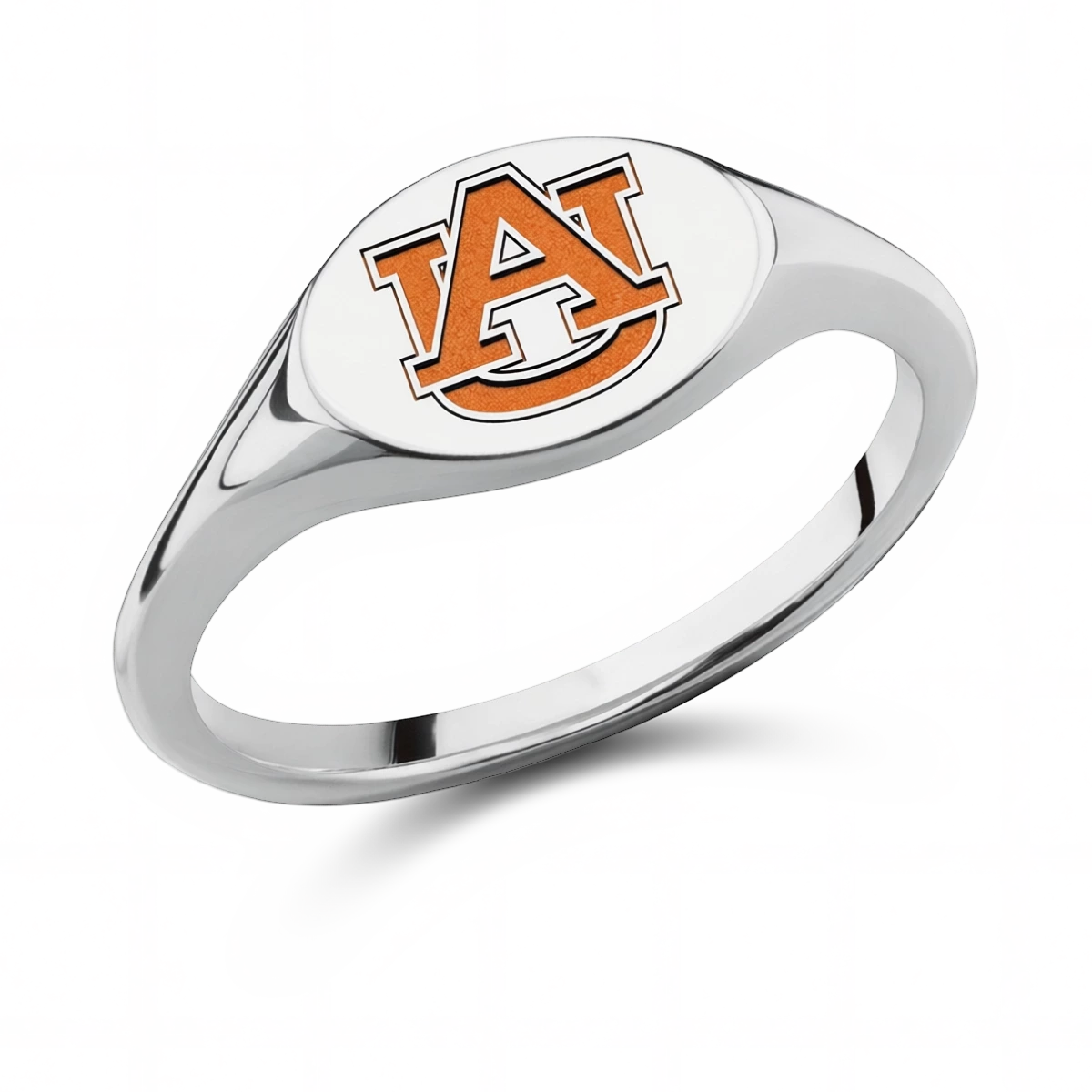 Auburn Ring – Small Signet in Alternative Metals