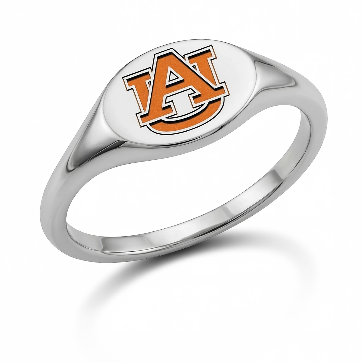 Auburn Ring – Small Signet in Alternative Metals