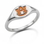 Auburn Ring – Small Signet in Alternative Metals