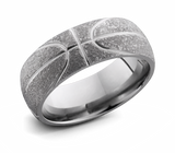 Basketball Ring - Titanium 8mm 