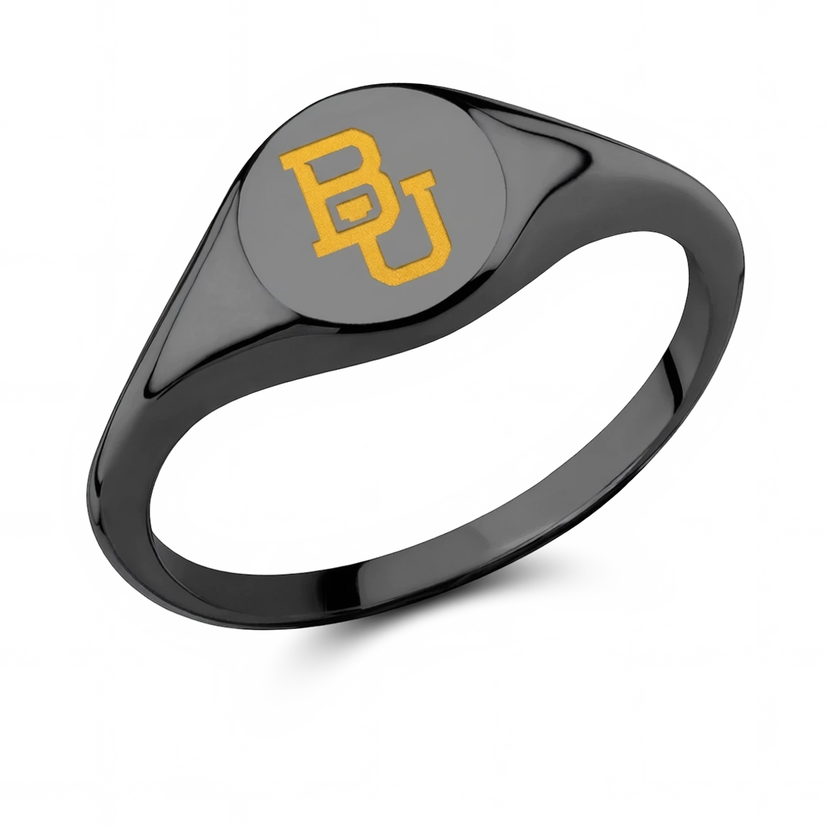 Baylor University Ring – Small Signet in Alternative Metals