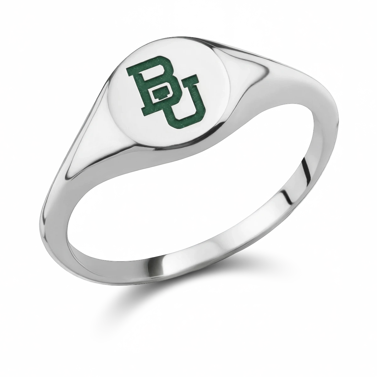 Baylor University Ring – Small Signet in Alternative Metals