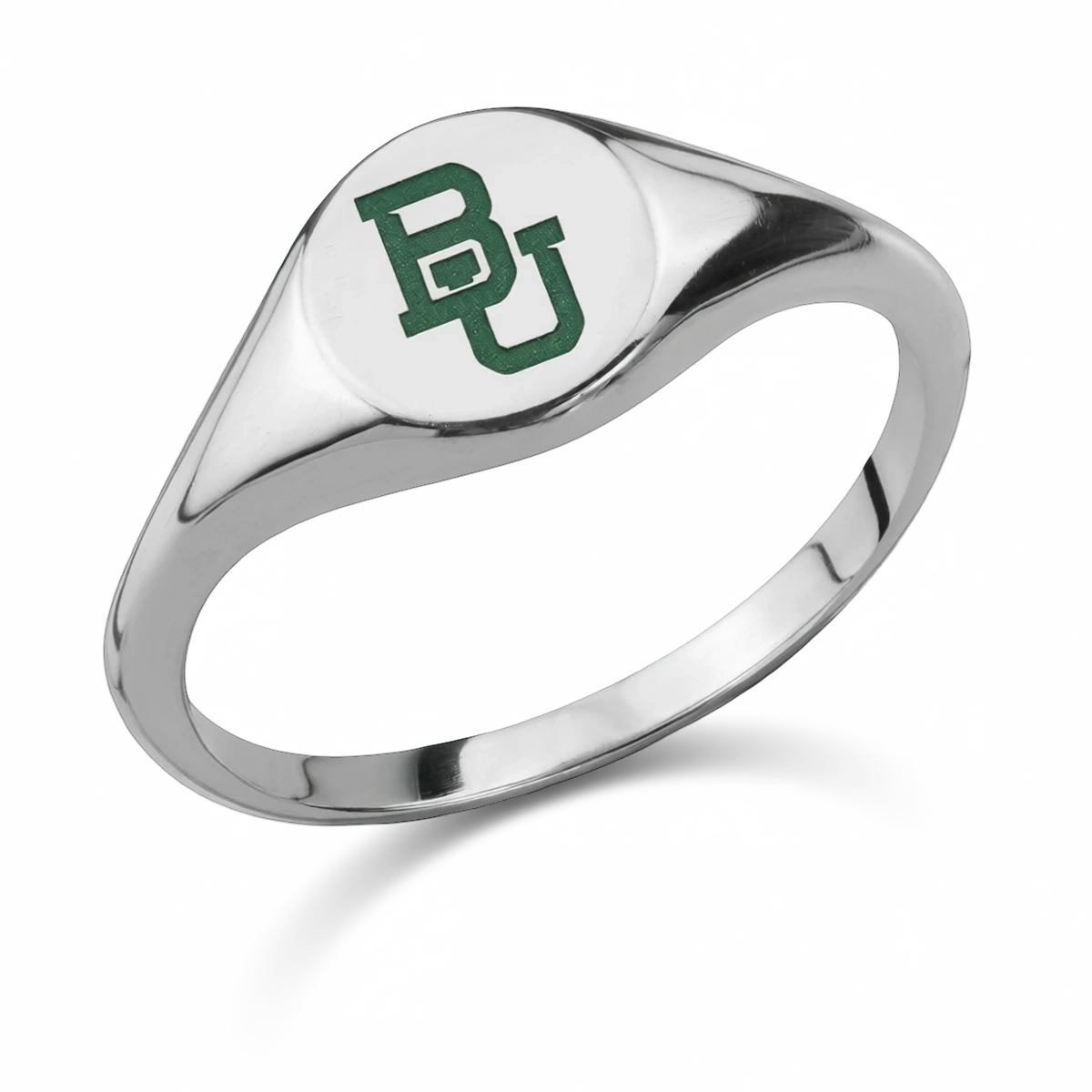 Baylor University Ring – Small Signet in Alternative Metals