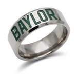 Baylor Ring – Collegiate Band in Titanium or Black Zirconium