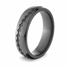 Baseball Band 6mm Zirconium - All Black 
