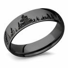 black zirconium forest tree ring