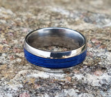 Fishing Line Ring - Blue 