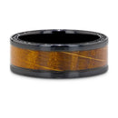 Whiskey Barrel and Black Sapphires Ring 