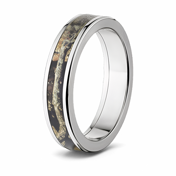 Mossy Oak Breakup Camo Ring - Cobalt Chrome 5mm 