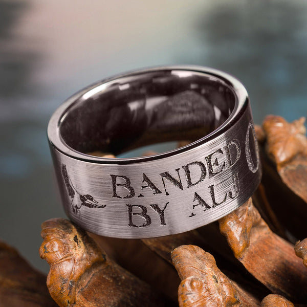 Banded By Wedding Ring with Duck - Camo Ever After