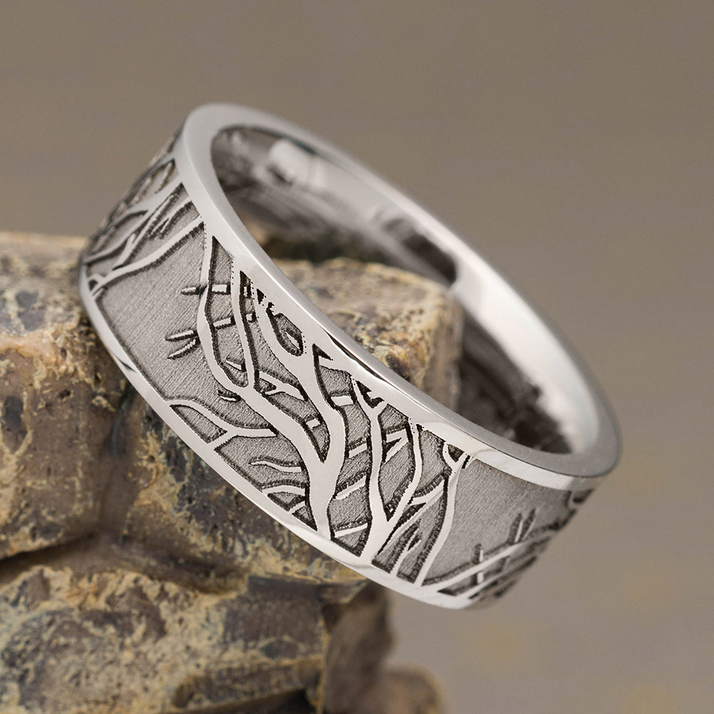 Tree Branch Ring- Cobalt Chrome