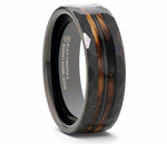 Charred Whiskey Barrel & Guitar String -  8mm 