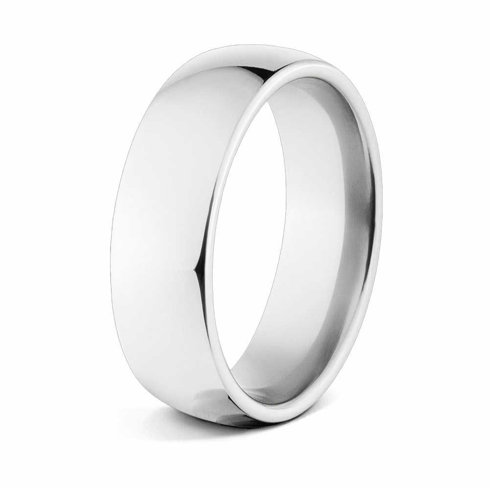 Cobalt Ring 8mm Domed 