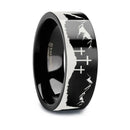 Crosses on Mountain Scenery Ring - Camo Ever After