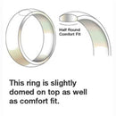 Blue Fishing Line RIng - SIZE 6 