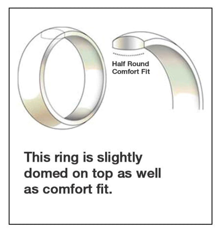 Black Tungsten Antler Ring - 8mm