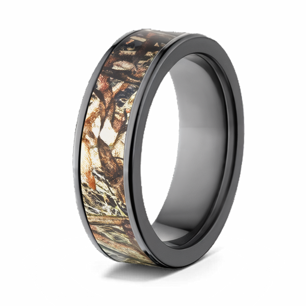 Mossy Oak Duck Blind Black Camo Band - 7mm 