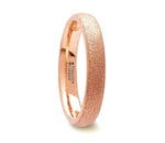 Women's Rose Gold Plated Tungsten Ring 