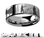 Star Wars Force Awakens Ring - Tungsten 