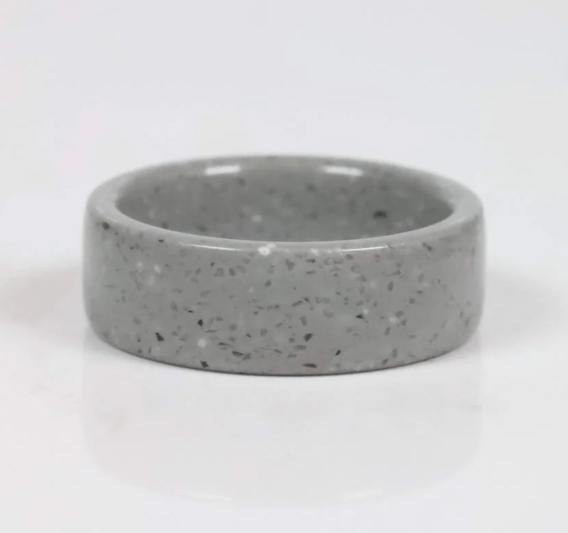 Concrete Wedding Ring - Camo Ever After