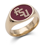 fsu medium signet gold