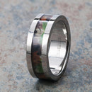 Flat Camo Ring 8mm  - Covert Capture Green 