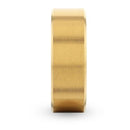 gold plated titanium ring