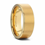 Gold Plated Titanium Ring 