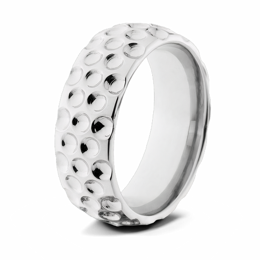 Golf Ring in Titanium - 8mm 