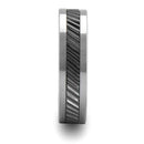 Gear Teeth Pattern Ceramic & Tungsten Ring 