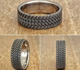 Off Roading Titanium Tire Tread Ring - Camo Ever After
