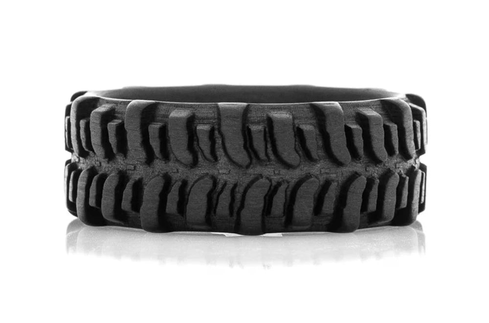 Carbon Fiber Tire Ring - Rugged Design - Camo Ever After
