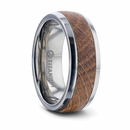Whiskey Barrel Wedding Ring - Domed 